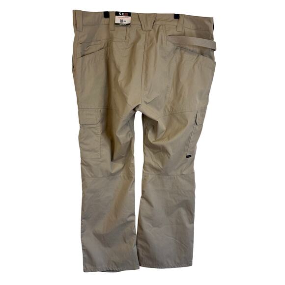 5.11 Tactical Womens 18 Long ABR Pro Pants Tan NWT - Picture 2 of 6